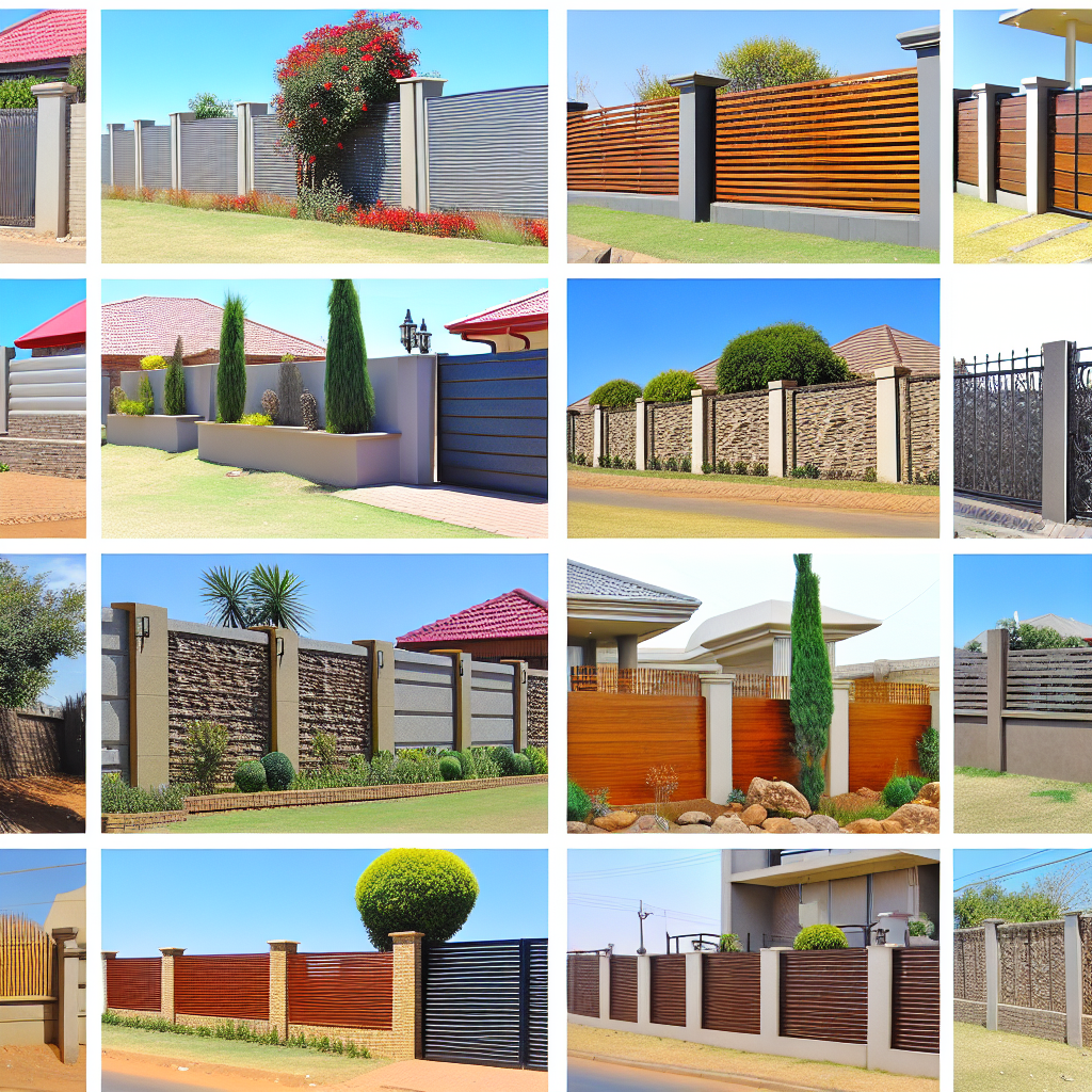 Wall Fence Designs South Africa